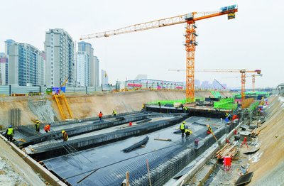 地鐵建設全速推進 城市發(fā)展的動脈工程